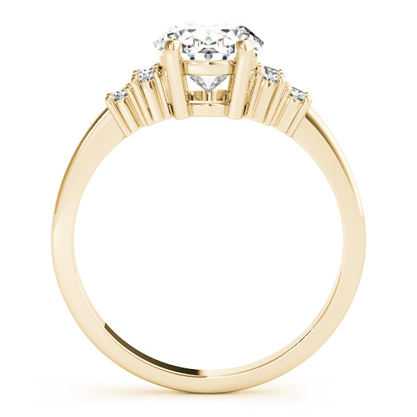 Alexandria Oval Diamond Engagement Ring-VIRABYANI